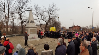 Uroczyste poświęcenie odbudowanego Pomnika Opatrzności Bożej