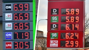 Spore różnice cen na niektórych stacjach paliw