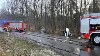 Wypadek na wyjeździe z Gniezna