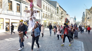 Pożegnali zimę nad Jeziorem Jelonek