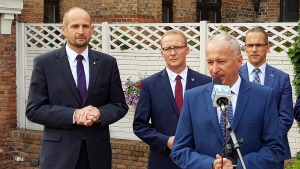 W 2018 roku starosta Piotr Gruszczyński udzielił poparcia Tomaszowi Budaszowi w trakcie kampanii prezydenckiej