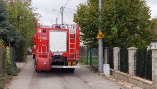 Pożar w domu na os. Piekary