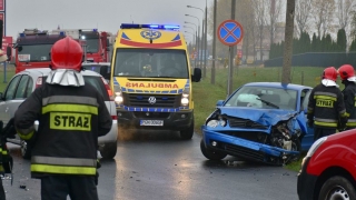 Wypadek na ul. Słonecznej