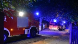 Nocny pożar na ul. Cieszkowskiego