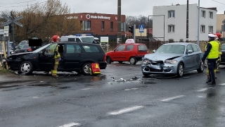 Zderzenie na ul. Witkowskiej