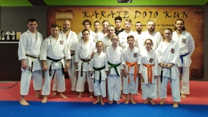 Historyczny trening karate
