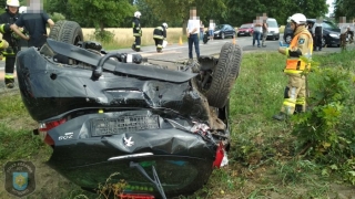 Wypadek koło Mielżyna