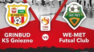 Wraca futsal! W sobotę pierwszy mecz Grinbud KS-u Gniezno