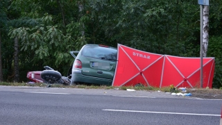 Śmiertelny wypadek w Lulkowie. Nie żyje motocyklista