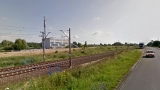 ul. Mnichowska i linia kolejowa 353 w rejonie Dalek i Skiereszewa
