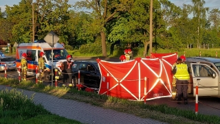 Zderzenie na ul. Poznańskiej. Jedna osoba trafiła do szpitala