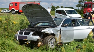 Zdarzenie drogowe na przejeździe