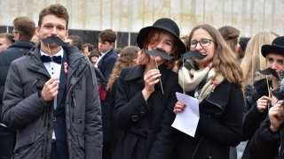 Wspólnie zaśpiewali Mazurka Dąbrowskiego