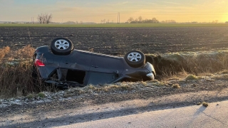 Ślisko na drogach we wtorkowy ranek