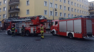 Interwencja straży w banku