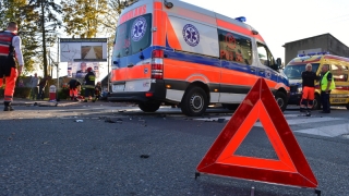 Zderzenie z motocyklistą w Żydowie. Lądował śmigłowiec LPR