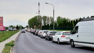 Korki na ul. Słonecznej - jeszcze kilka miesięcy