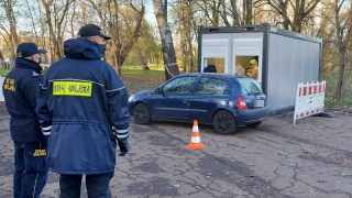 Mobilny punkt pobrań w nowej lokalizacji