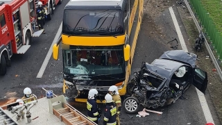 Wypadek na S5. Droga zablokowana