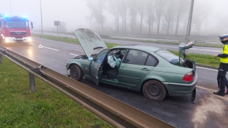 Dwa poranne zdarzenia na Trasie Zjazdu Gnieźnieńskiego