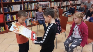 Urodziny Kubusia Puchata razem z Biblioteką