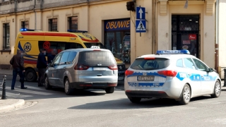 Potrącenie w centrum Gniezna