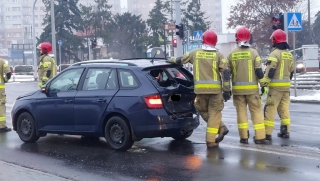 Zderzenie na ul. Gdańskiej