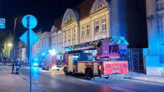 Interwencja straży przy ul. Mieszka I