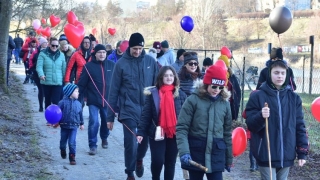 Marszobieg na Łazienkach pełen serc