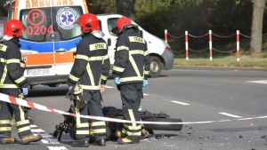 Wypadek na skrzyżowaniu ul. Poznańskiej i Kostrzewskiego