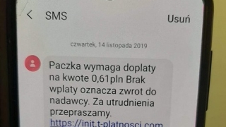 Policja ostrzega przed SMS-ami od oszustów