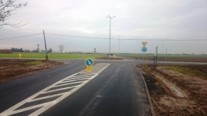 Droga powiatowa Witkowo - Folwark po przebudowie
