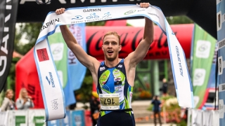 Wojciech Stefański wygrywa Garmin Iron Triathlon na dystansie 1/8 IM