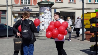 Licealiści Milenium propagowali ideę transplantacji