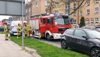 Zderzenie na ul. Żwirki i Wigury