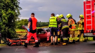 Wypadek na drodze do Skorzęcina