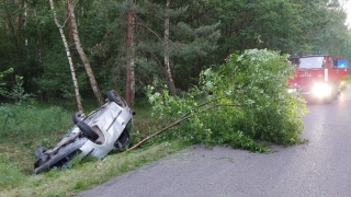 Sprawca niedzielnego wypadku w Skorzęcinie był pijany