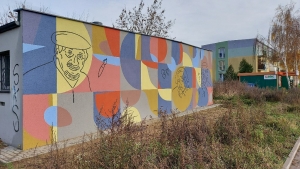 Nowy mural przy ul. Orzeszkowej