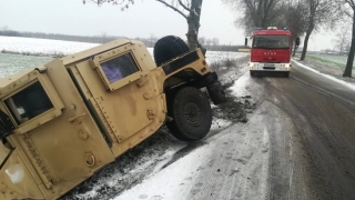 Ślisko na drogach