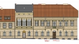 Projekt elewacji budynku Starego Ratusza