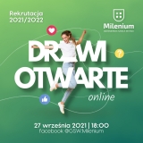Drzwi Otwarte Online 2021 w Gnieźnieńskiej Szkole Wyższej Milenium