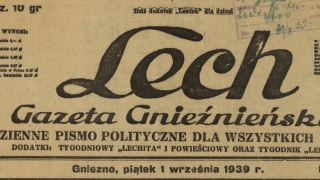 Kronika miejscowa - 1 września 1939 roku