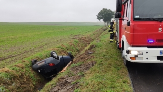 Poranne dachowanie koło Kłecka