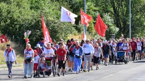 Grupy kolorowe po raz 40 wyruszyły na pielgrzymkowy szlak