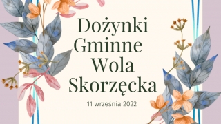 Dożynki w Gminie Gniezno - ruszyły zgłoszenia dla wystawców