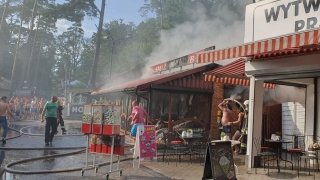 Pożar w ośrodku w Skorzęcinie (aktualizacja)