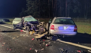 Tragiczny wypadek gnieźnian koło Torunia