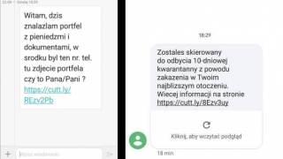 Ostrzeżenie przed SMS-ami