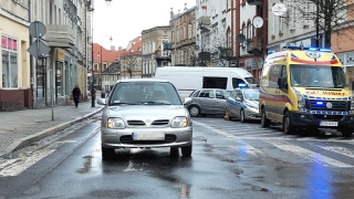 Potrącenie na ul. Warszawskiej