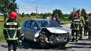 Zderzenie z pociągiem na ul. Południowej